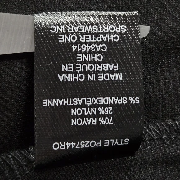 NWT Meg & Margot Elegant Black Wide-Leg Pants - Picture 7 of 7